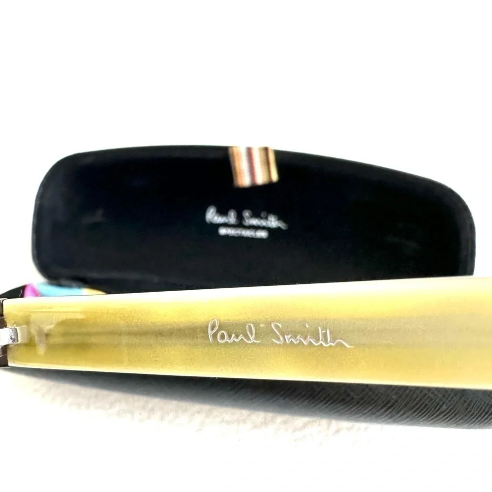 Unisex Paul Smith Eyeglasses Brown Green one size